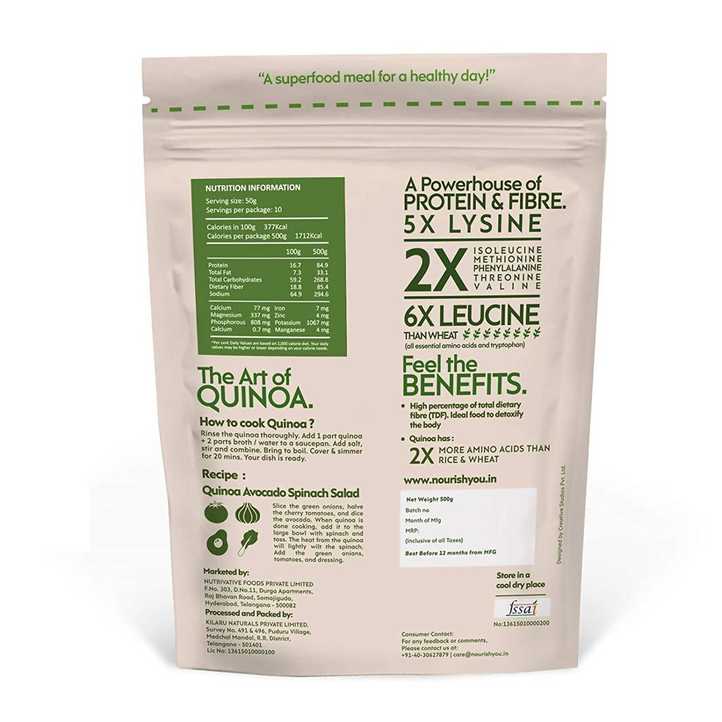 Nourish You Organic White Quinoa | Grab2Buy