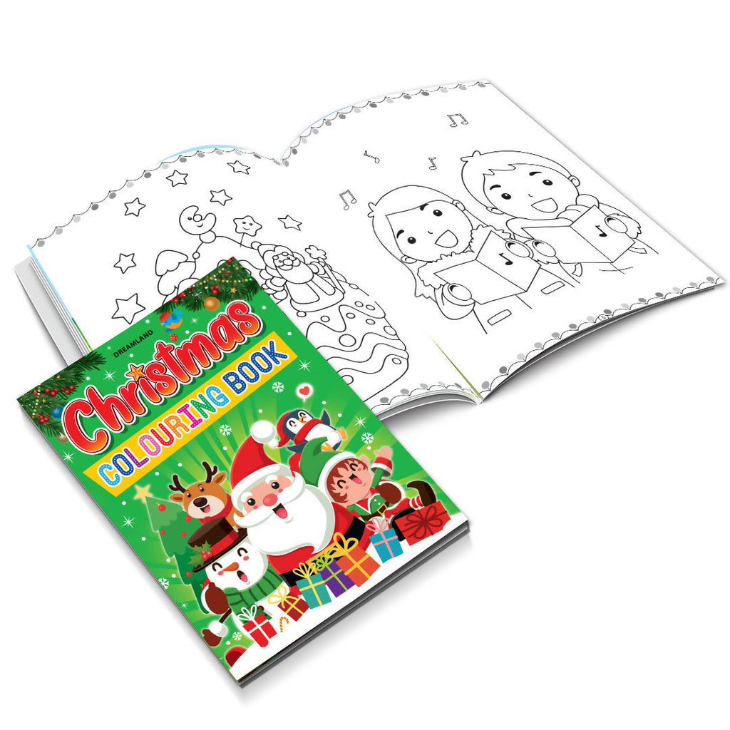 Dreamland Christmas Colouring Book for Kids Ages 4-8 Years | Grab2Buy