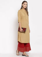 Myshka Women's Maroom Cotton Solid Casual Palazzo | Grab2Buy