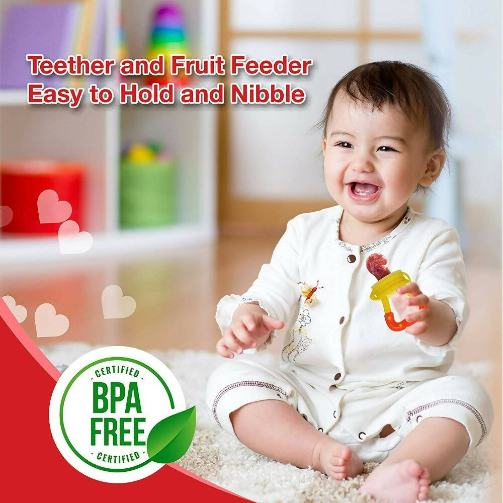 LuvLap Silicone Food/Fruit Nibbler with Extra Mesh | Grab2Buy