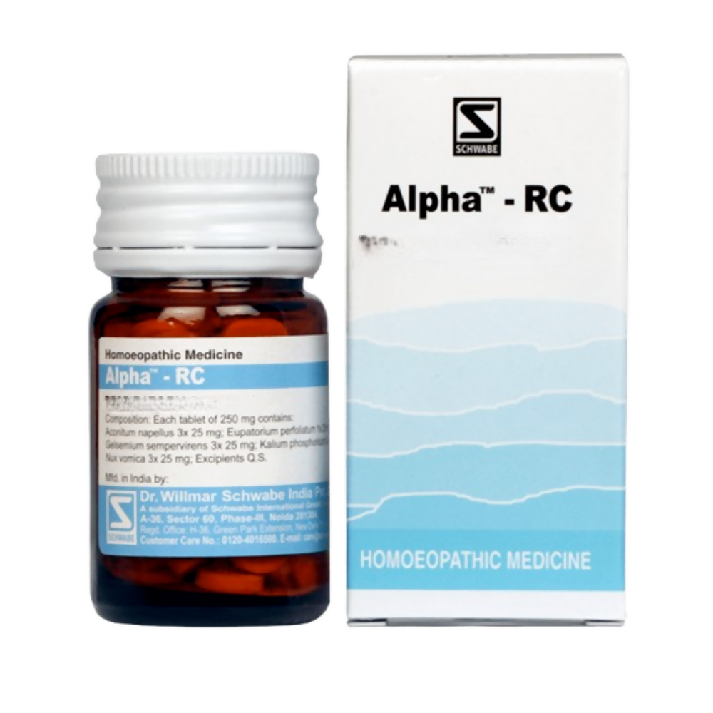 Dr. Willmar Schwabe India Alpha - RC Tablets | Grab2Buy