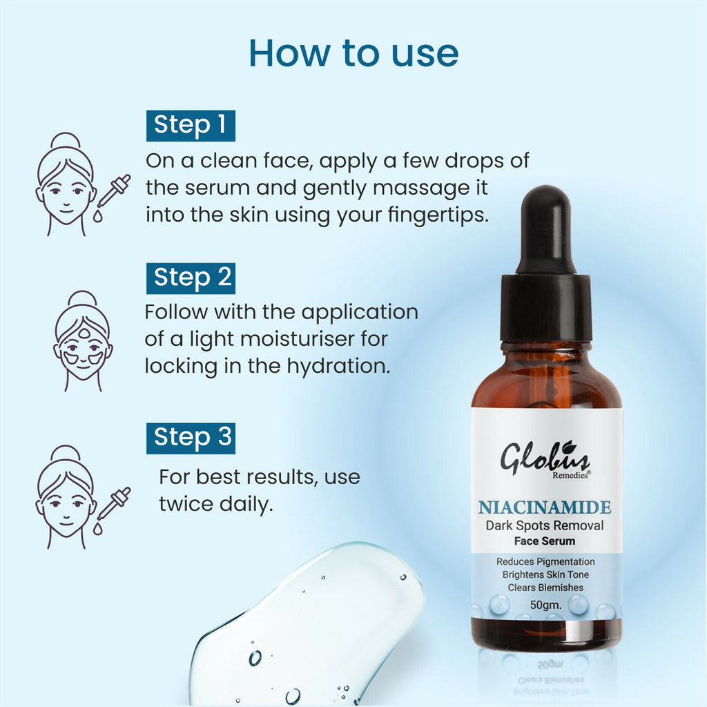 Globus Remedies Niacinamide Anti-Pigmentation Face Serum | Grab2Buy