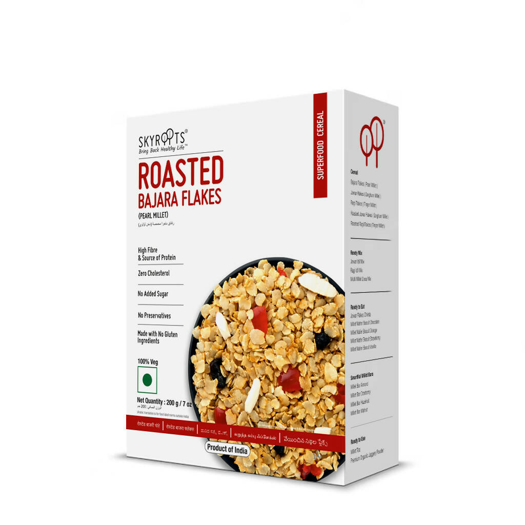 Skyroots Roasted Bajara Flakes | Grab2Buy