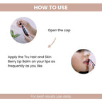 Tru Hair & Skin Berry Lip Balm With SPF 15
