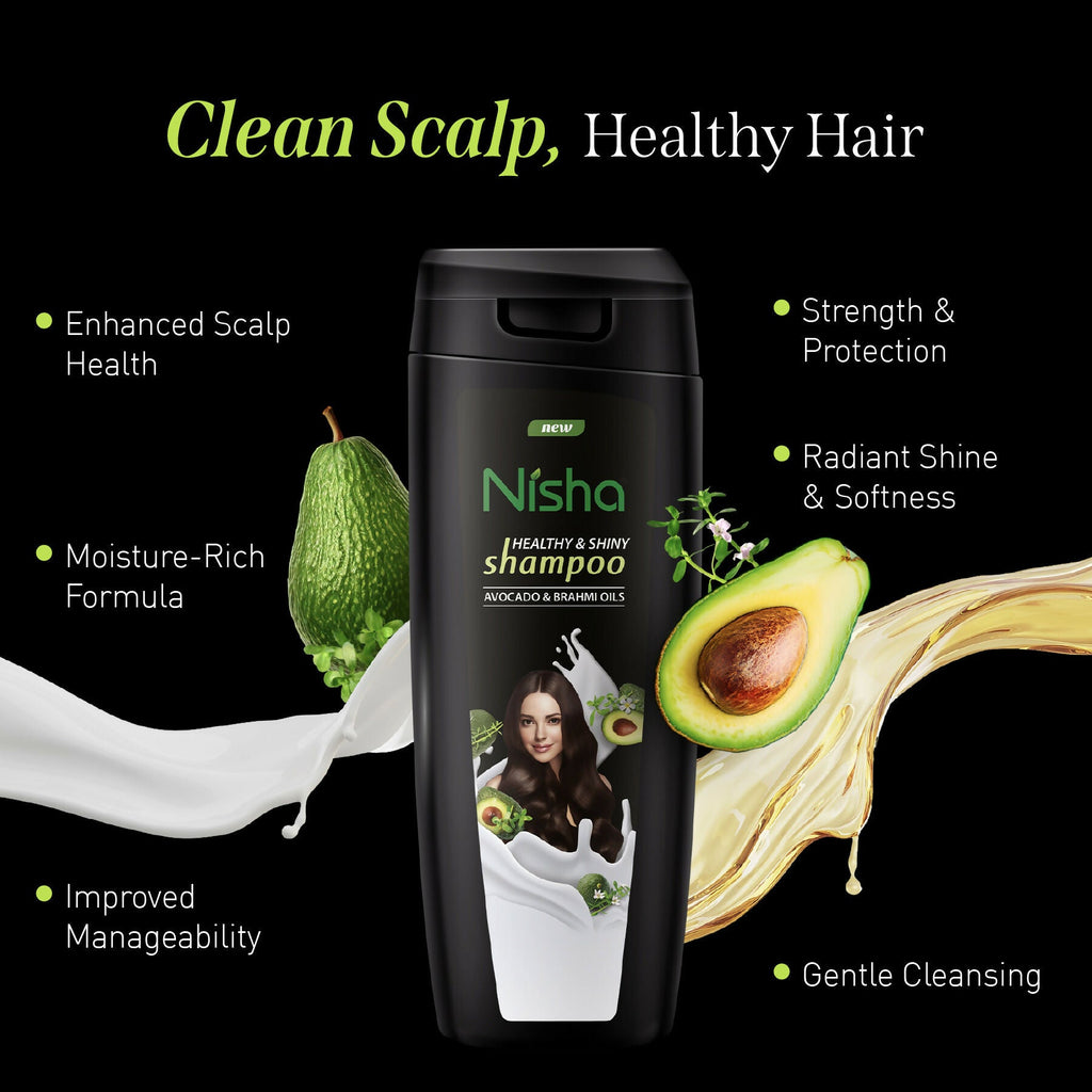 Nisha Avocado And Brahmi Oil Shampoo For Women & Men | Grab2Buy