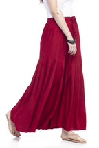 Mominos Fashion Reyon Cotton Maroon Palazzo | Grab2Buy