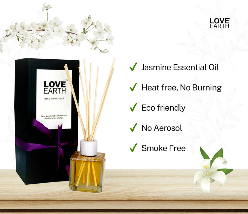 Love Earth Reed Diffuser- Jasmine | Grab2Buy