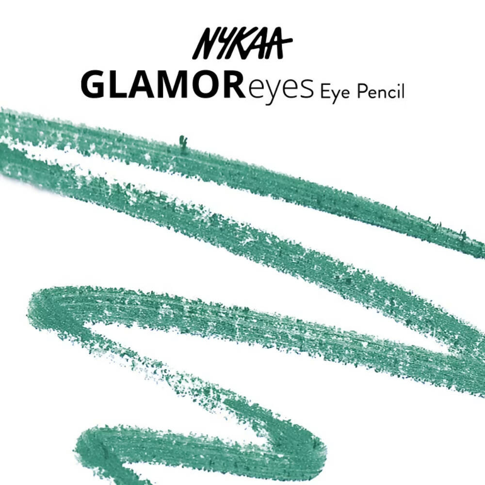 Nykaa Glamoreyes Colour Eye Pencil Kajal - Emerald Wand 09 | Grab2Buy