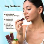 WOW Skin Science Shea Butter Nourishing Lip Balm SPF 30 with Ceramides | Grab2Buy