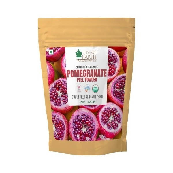 Bliss of Earth Certified Organic Pomegranate Peel Powder | Grab2Buy