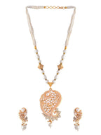 VOJ Women Gold Color stainless steel Jewellery Set | Grab2Buy