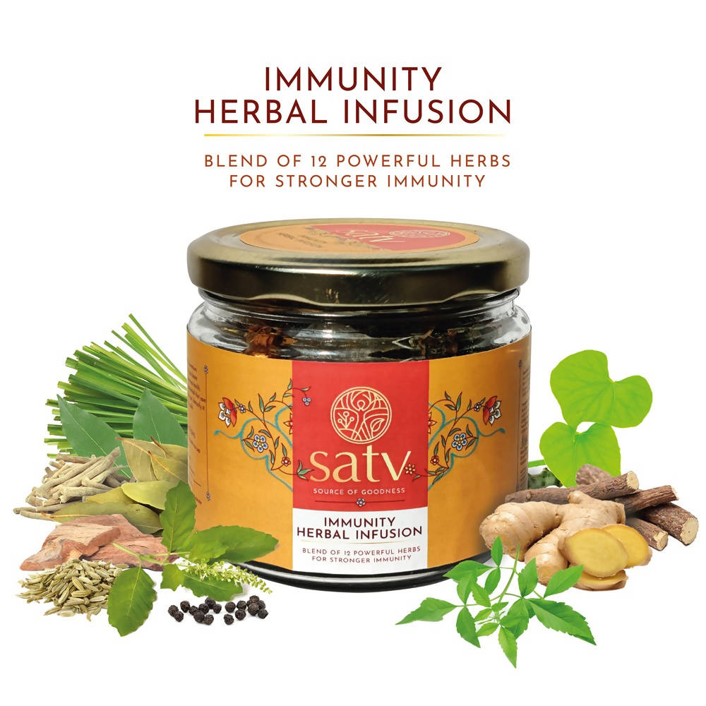 Satv Immunity Herbal Infusion Tea Loose | Grab2Buy