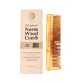 The Pure Story Oil Infused Neem Wood Dual Comb
