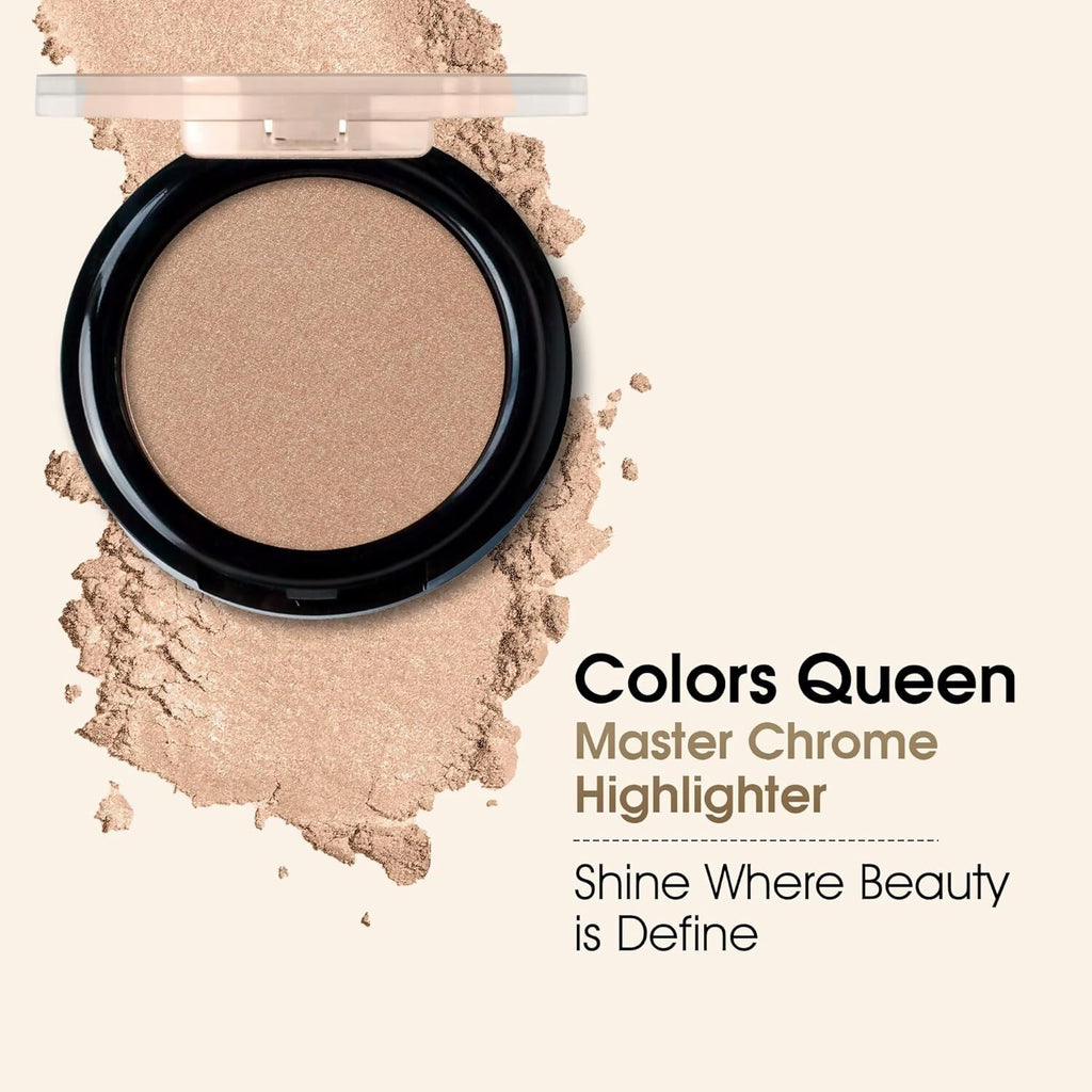 Colors Queen Master Chrome Metallic Highlighter - 05 High Standards | Grab2Buy
