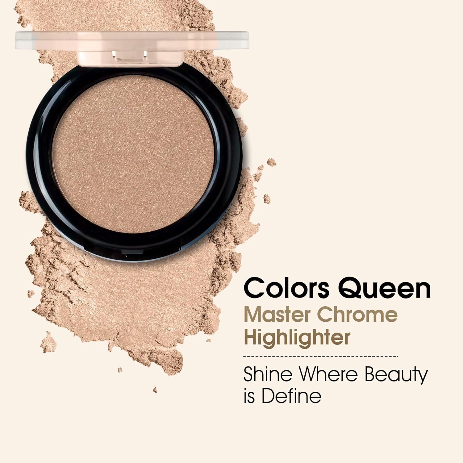 Colors Queen Master Chrome Metallic Highlighter - 05 High Standards | Grab2Buy