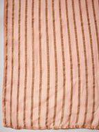 Peach Georgette Handwork Unstitched Dress Material - Hanika | Grab2Buy