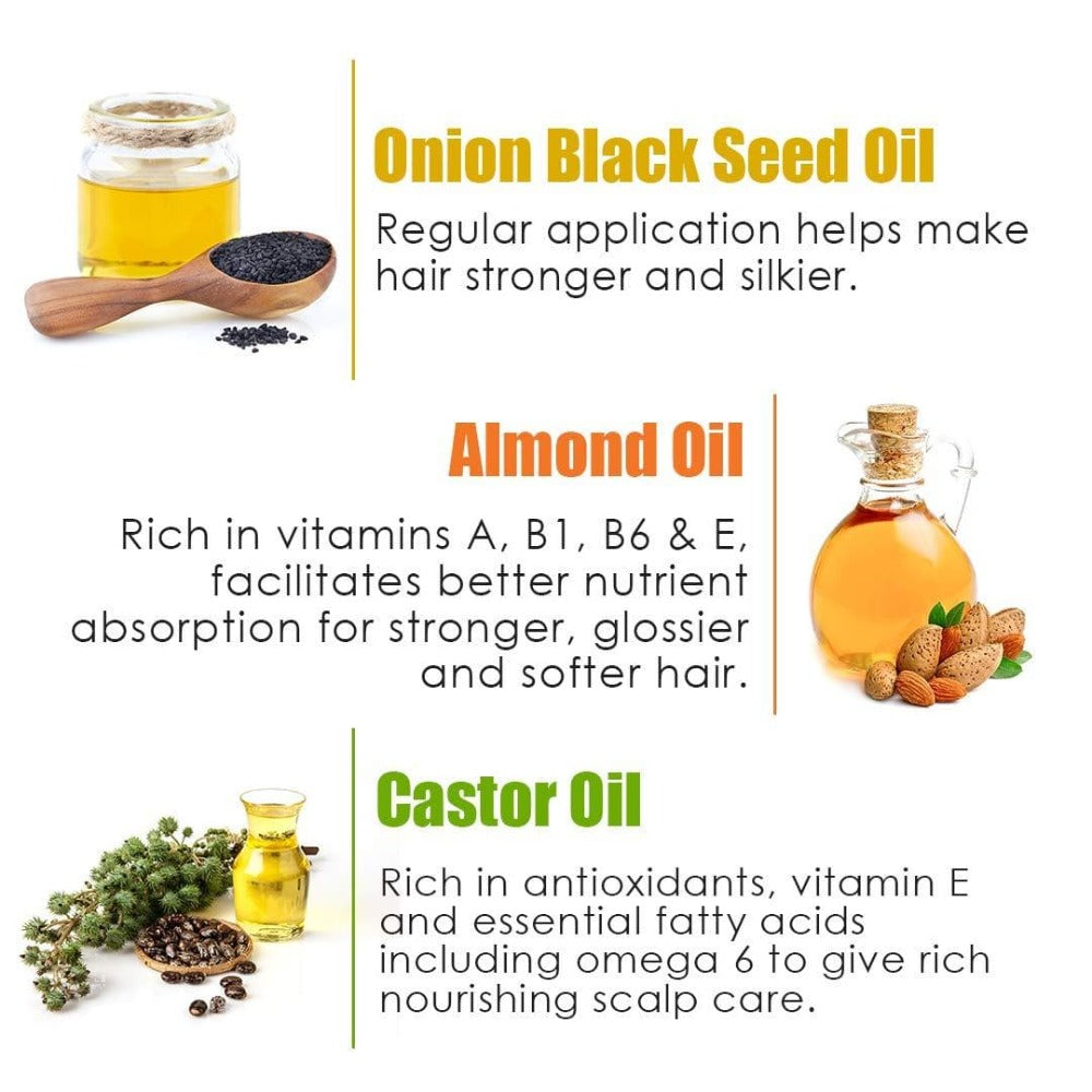 Wow Skin Science Onion & Collagen Anti-Hairfall Hair Oil | Grab2Buy