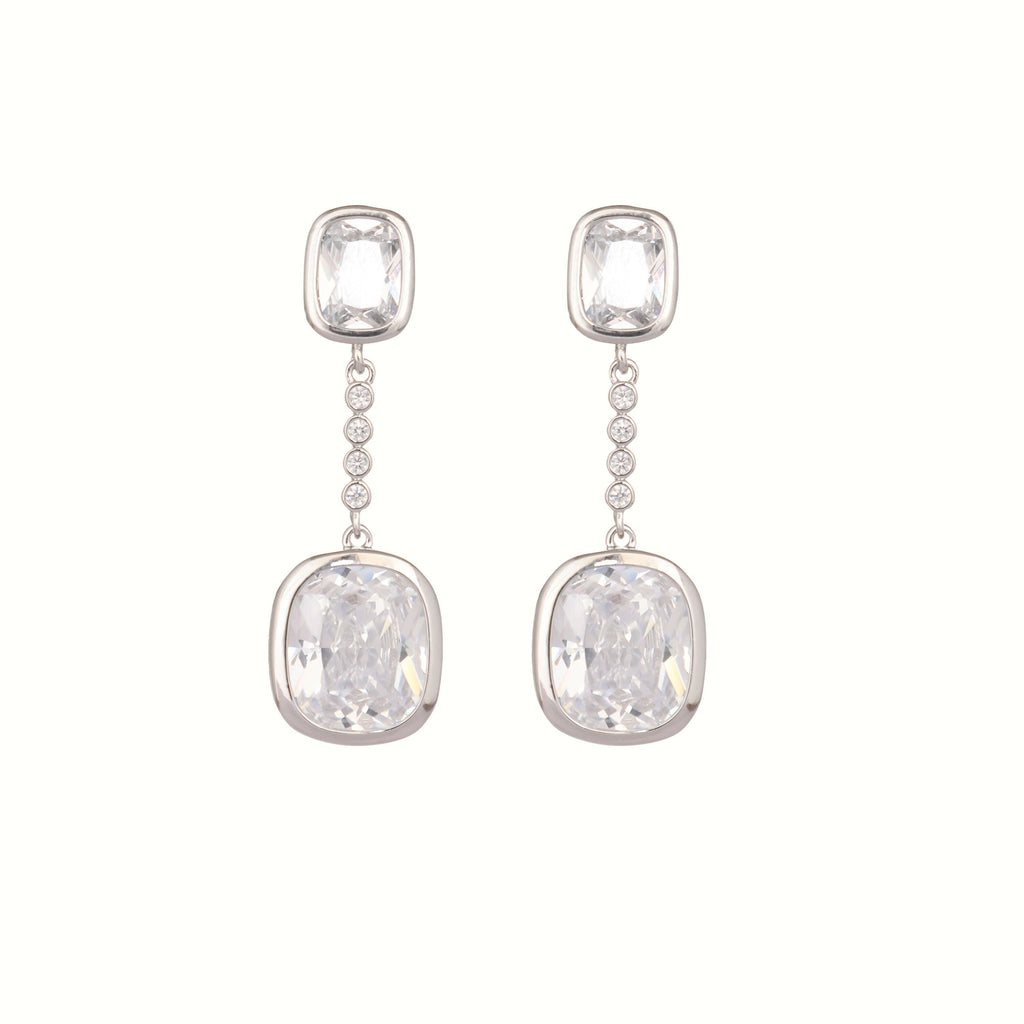 Nuyug Diamond Luxe Cascades Anti Tarnish Earrings | Grab2Buy