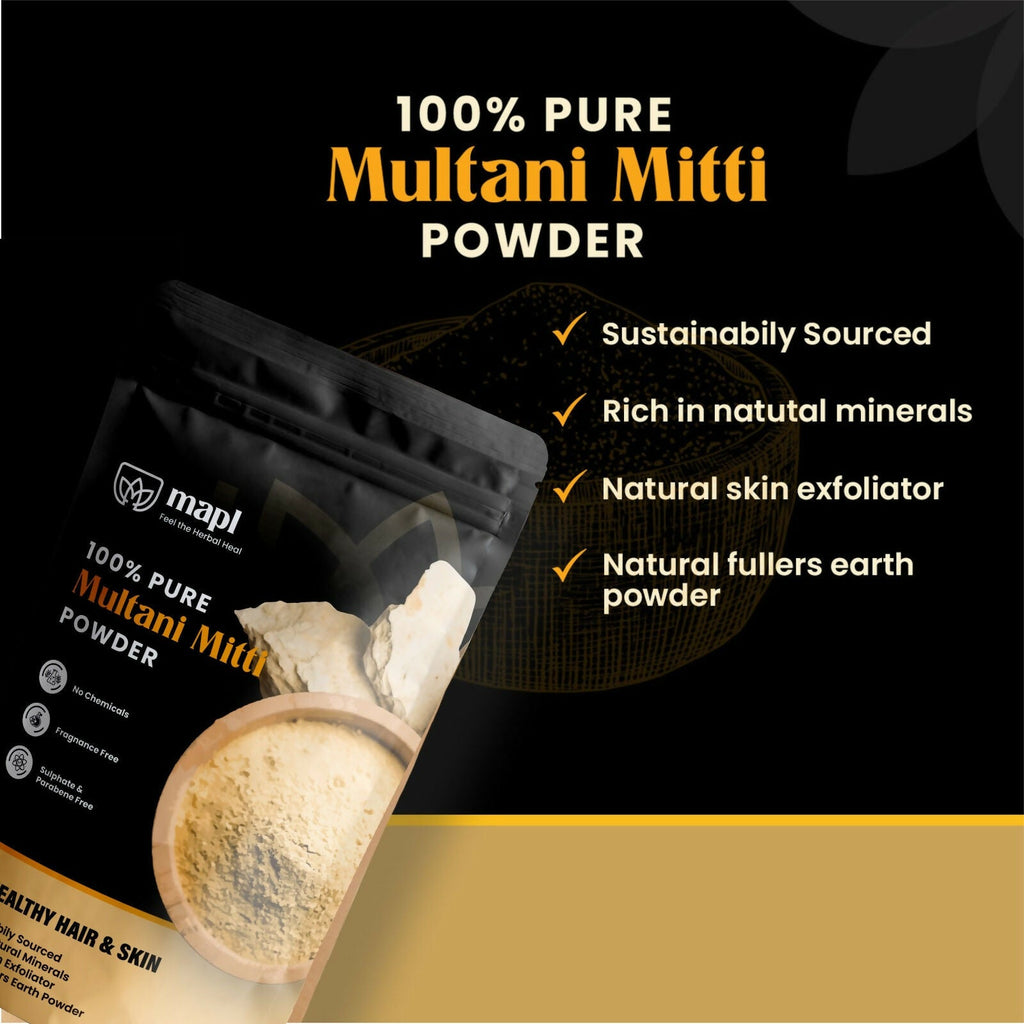 MAPL Multani Mitti Natural Fullers Earth Powder | Grab2Buy