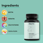 Mars By GHC Hair Biotin Tablets with Keratin, Amino Acids, Grape Seed | Grab2Buy