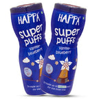 Happa Organic Multigrain Vanilla + Blueberry Melts Super Puffs