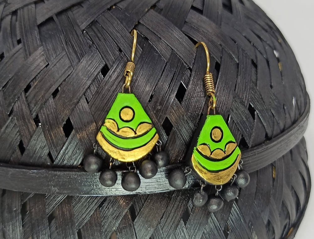 Terracotta Hangings-Light Green | Grab2Buy