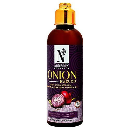 NutriGlow NATURAL'S Onion Hair Oil | Grab2Buy