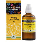 New Life Homeopathy Bach Flower Remedies White Chestnut Dilution | Grab2Buy