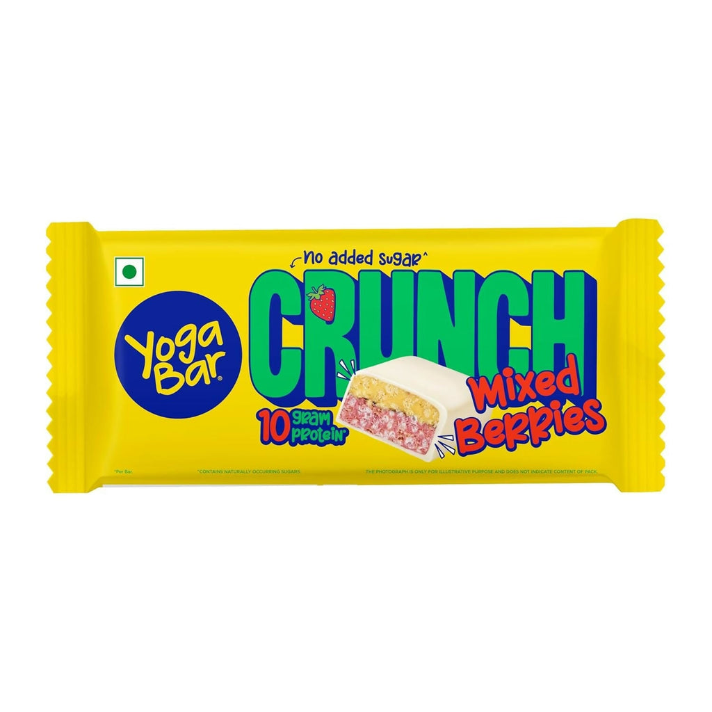 Yoga Bar Crunch Mixed Berries Protein Bar