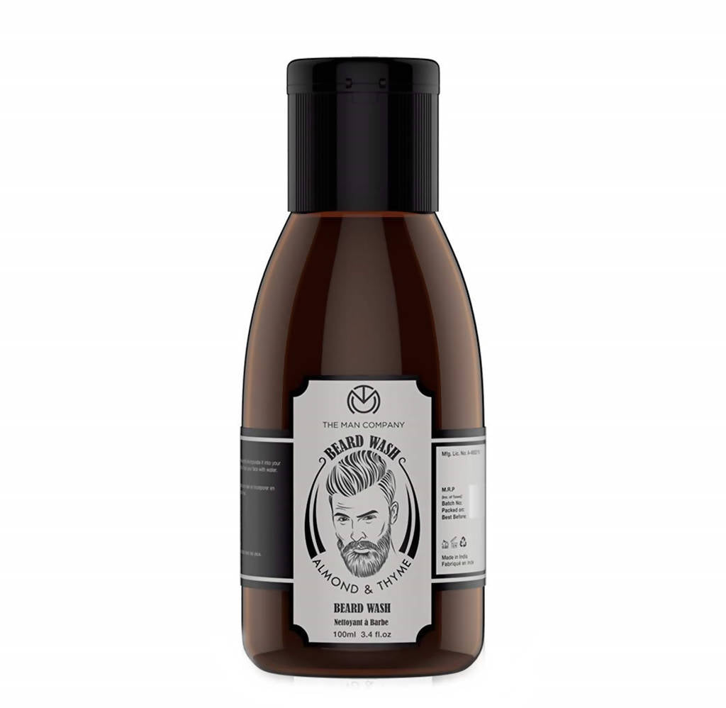 The Man Company Beard Wash With Almond & Thyme | Grab2Buy