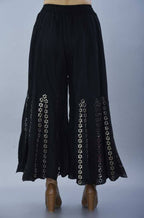 Mominos Fashion Black Mirror Palazzo | Grab2Buy
