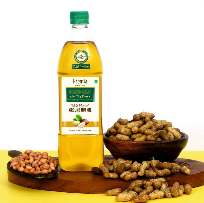 Healthy Fibres Cold Pressed Groundnut Oil | Grab2Buy