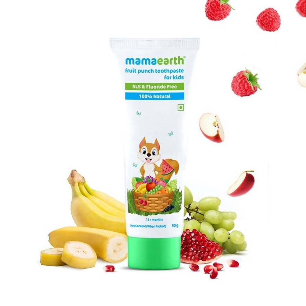 Mamaearth Fruit Punch Toothpaste For Kids | Grab2Buy