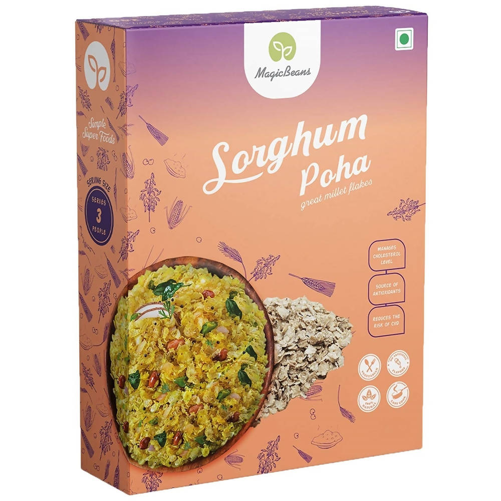 Magicbeans Sorghum/ Jowar Poha (Great Millet Flakes) | Grab2Buy