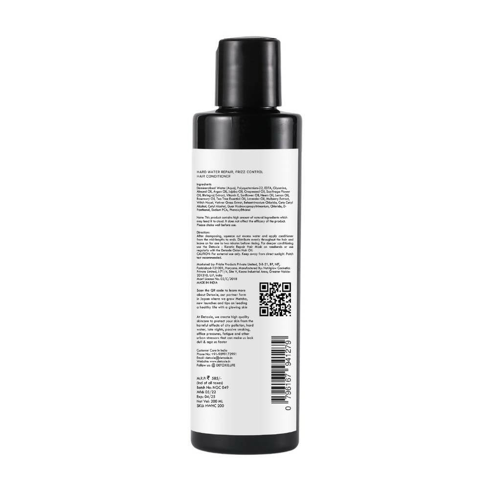 Detoxie Frizz Control & Hard Water Repair Hair Conditioner | Grab2Buy