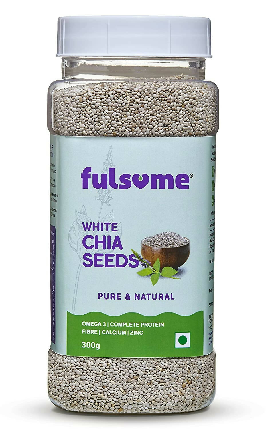 Fulsome Premium White Chia Seeds | Grab2Buy