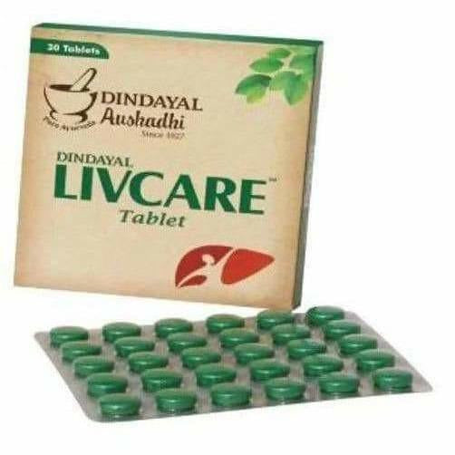 Dindayal Ayurveda Livcare Tablets | Grab2Buy