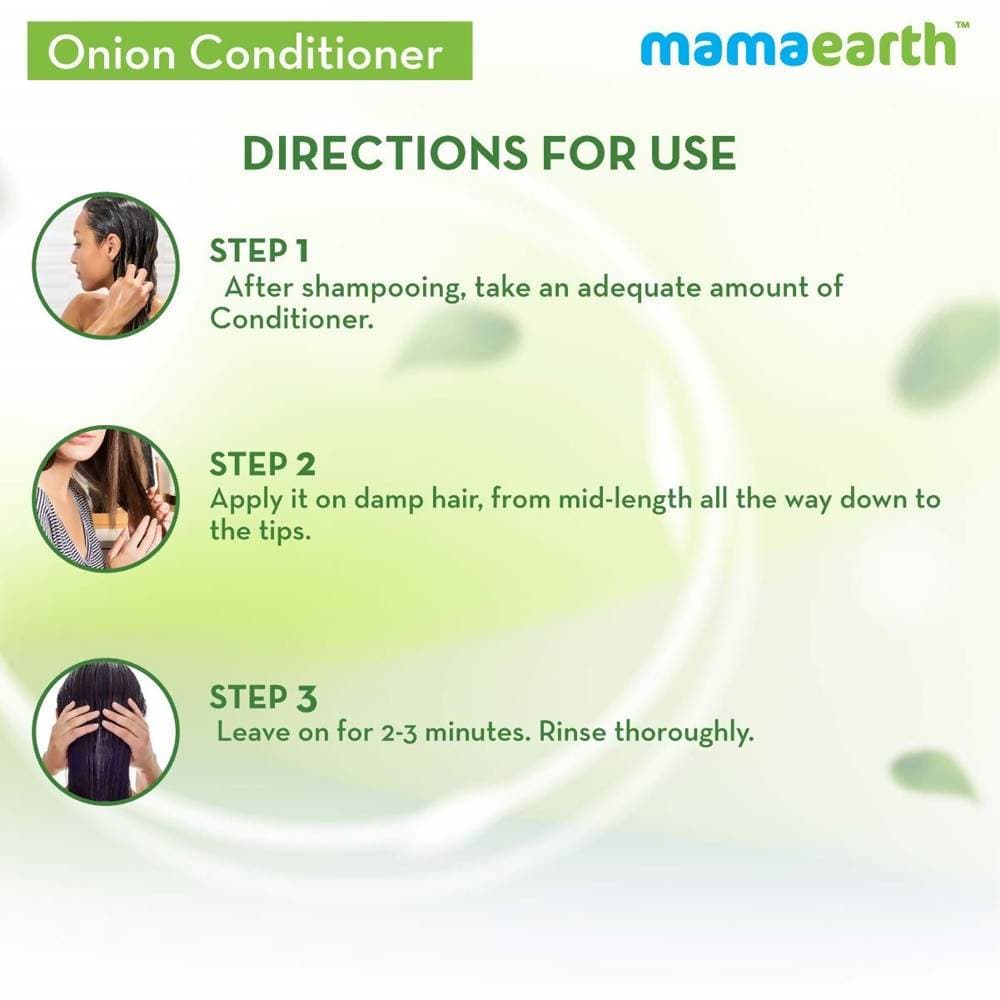 Mamaearth Onion Conditioner For Hair Fall Control | Grab2Buy
