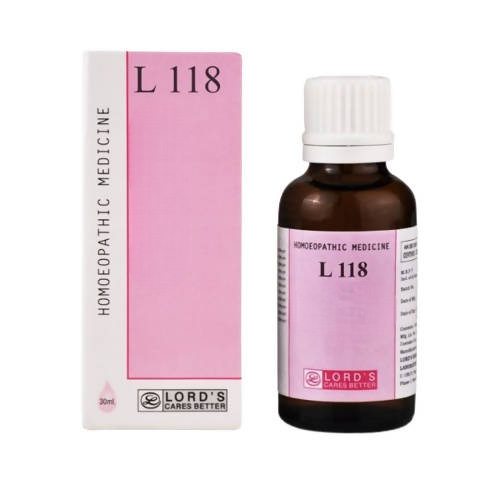 Lord's Homeopathy L 118 Drops | Grab2Buy