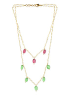 Women's Gold-Polished Necklace - Ruby Raang | Grab2Buy