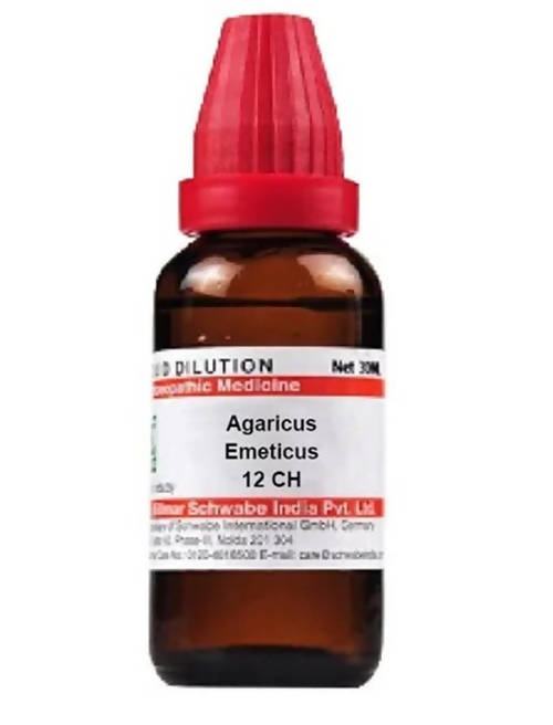 Dr. Willmar Schwabe India Agaricus Emeticus Dilution | Grab2Buy