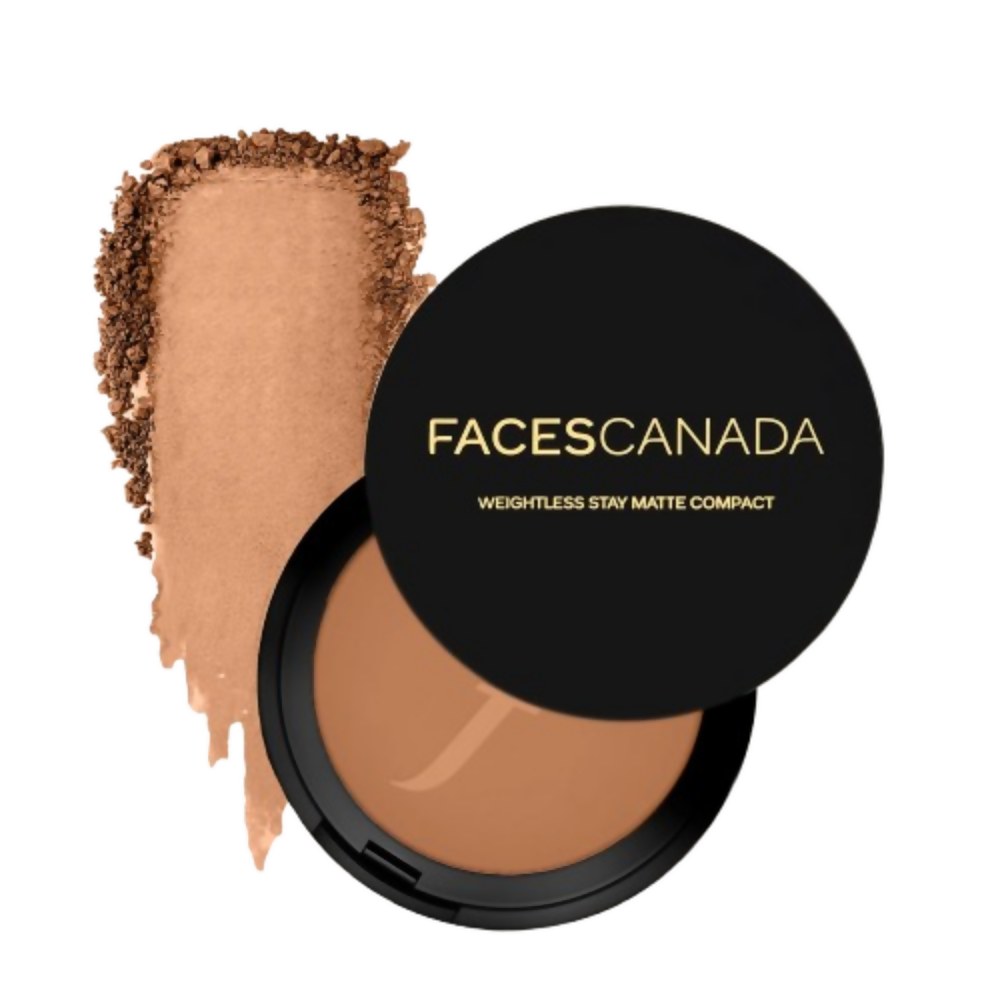 Faces Canada Compact Powder - Face Powder with SPF 20 - Natural Almond 06 | Grab2Buy