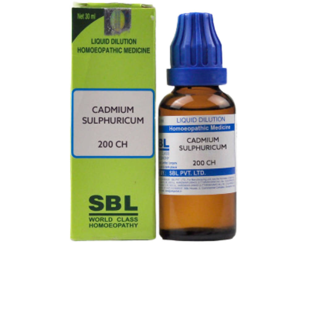 SBL Homeopathy Cadmium Sulphuricum Dilution | Grab2Buy