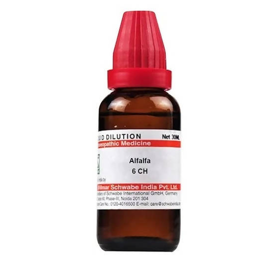 Dr. Willmar Schwabe India Alfalfa Dilution | Grab2Buy