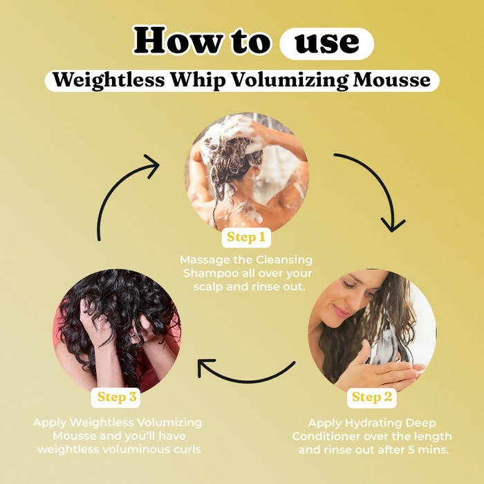 Fix My Curls Weightless Whip Volumizing Mousse | Grab2Buy