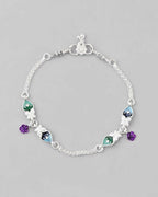 VOJ Set of 2 Mutli Color Meenakari Anklet | Grab2Buy