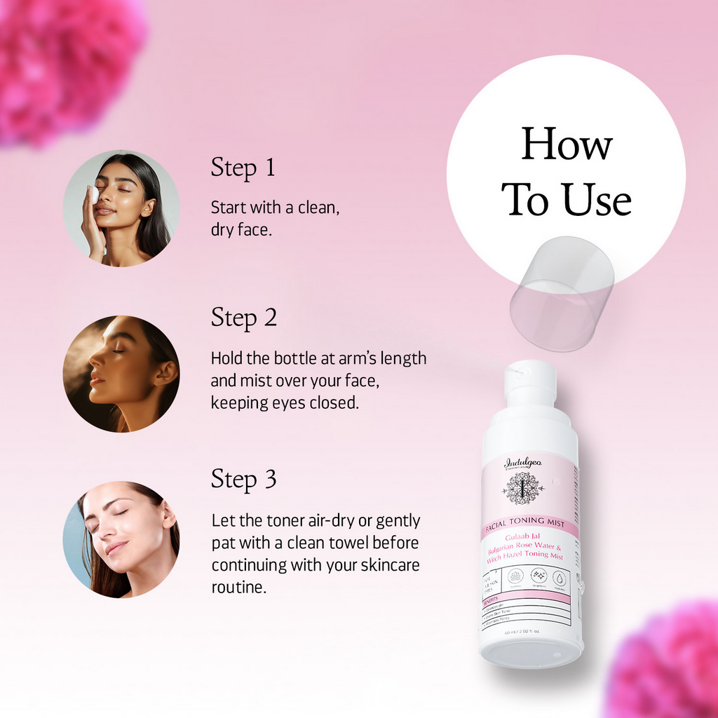 Indulgeo Essentials Gulaab Jal Facial Toning Mist | Grab2Buy