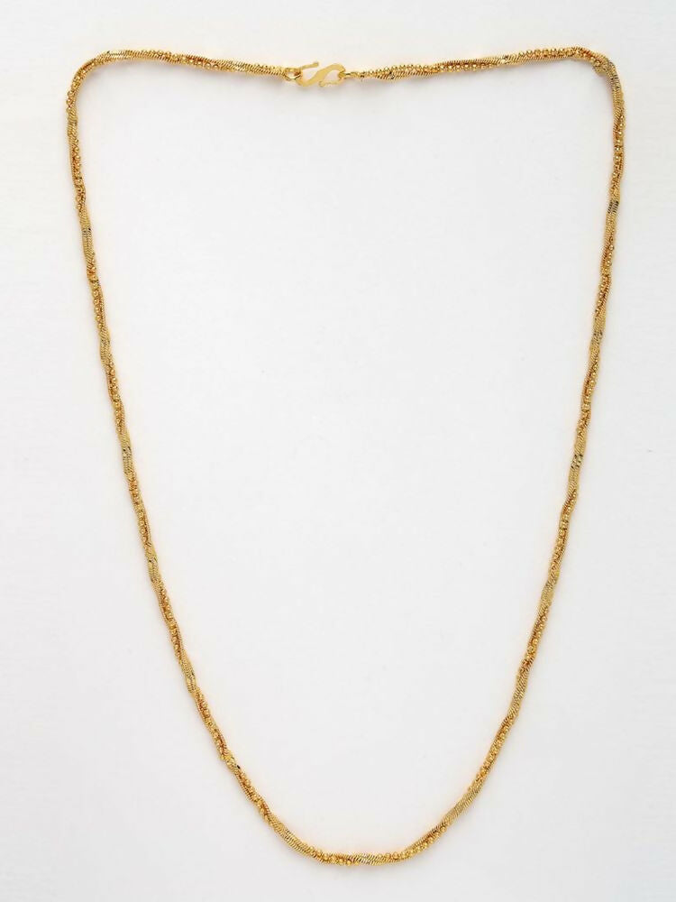NVR Women Gold Plated Handcrafted Minimal Chain | Grab2Buy