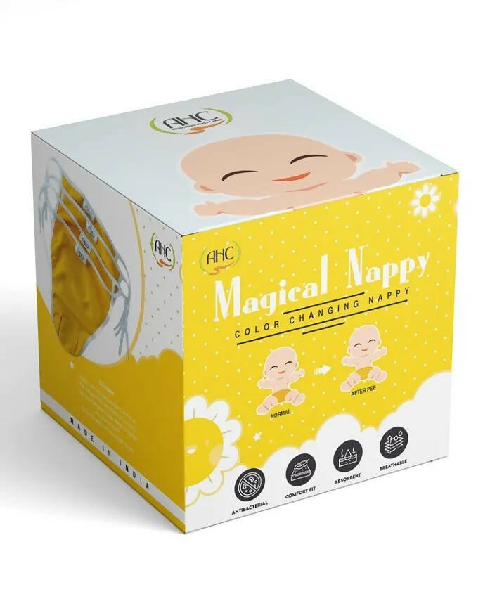 AHC Magic Colour Changing Ultra Soft In Duck Design Cloth Diaper Nappy | Grab2Buy