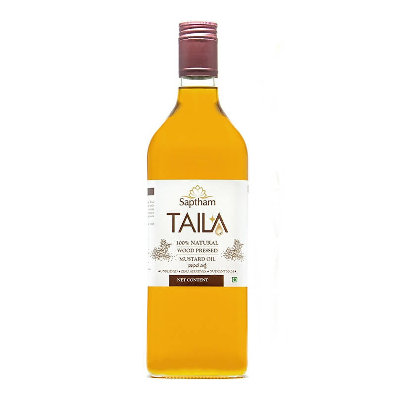 Saptham Taila 100% Wood Pressed Mustard Oil | Grab2Buy